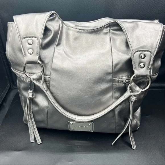Nine West silver shoulder bag - Picture 13 of 15